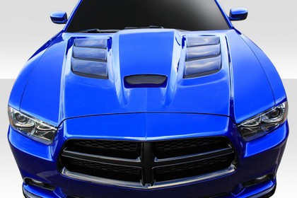 Duraflex Viper Style Hood 11-14 Dodge Charger - Click Image to Close